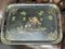 Napoleon III Tray in Painted Sheet Metal, Late 19th Century, Image 1