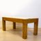 Vintage Carved Walnut and Marble Coffee Table, 1960s, Image 7