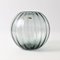 Vase Boule en Verre Gris Optique par Wilhelm Wagenfeld pour WMF, 1960s 1