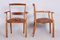 Art Deco Brown Beech Armchairs, 1920s, Set of 2 5