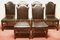 Leather Dining Chairs by Theodore Alexander, 2007, Set of 6, Image 1