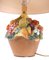 Ceramic Fruit Basket Table Lamp Capodimonte, Italy, 1986, Image 7