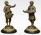 Französische Spelter Figuren, 1890er, 2er Set 5