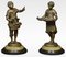 Figurines en Régule, France, 1890s, Set de 2 1