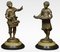 French Spelter Figures, 1890s, Set of 2 1