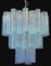 Lámpara de araña de cristal de Murano de tres niveles, años 90, Imagen 6