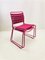 Pop Art Style Pink Metal Garden Chair by Vladimir Inđić Šušanj for Arbor Sapiens, Croatia, 1980s 9