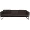 Ch-103 3-Seater Sofa in Gray Hallingdal Fabric by Hans Wegner for Carl Hansen & Søn 1