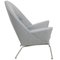Oculus Chair in Grey Fabric by Hans Wegner for Carl Hansen & Søn, Image 2