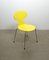 Gelber 3101 Ant Chair von Arne Jacobsen für Fritz Hansen, 1950er 3