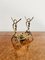 Antique Victorian Brass Spirit Kettle and Stand, 1880, Set of 2 5