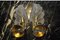 Frosted Murano Glass Leaf Sconces, Italy, 1970, Set of 2, Image 7