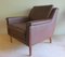 Mid-Century Danish Brown Leather Lounge Chair, 1960s, Image 8