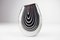 Zebra Glass Vase by Vicke Lindstrand for Kosta, 1950s 1