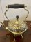 Antique Victorian Brass Spirit Kettle on Stand, 1880 6