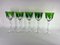 Vintage Roemer Colored Crystal Glasses, France, 1970s, Set of 18 3