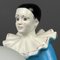 Mid-Century Italian Pierrot Table Lamp in Blue Ceramic, 1960s 5