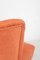 Clubchair with Orange Upholstery, 1960s 5