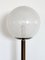 Italian Murano Glass Globe and Brass Floor Lamp, 1970s 11