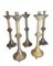 Church Altar Candleholders, Set of 5, Image 2