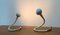 Vintage Space Age Italian Hebi Table Clamp Lamp by Isao Hosoe for Valenti Luce, 1970s, Set of 2 5