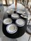 Platos y platos modelo Capri de Sarreguemines Digoin, años 40. Juego de 34, Imagen 2
