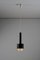 Lampada a sospensione Mid-Centruy in acciaio nero di Philips, anni '50, Immagine 3