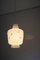 Lámpara colgante Mid-Century de cristal de Murano con puntos transparentes de Vistosi, 1950, Imagen 2