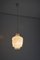 Lámpara colgante Mid-Century de cristal de Murano con puntos transparentes de Vistosi, 1950, Imagen 4