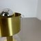Postmodern Cubic Table Light in Brass and Acryl Glass, 1970 8