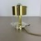 Postmodern Cubic Table Light in Brass and Acryl Glass, 1970, Image 11