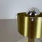 Postmodern Cubic Table Light in Brass and Acryl Glass, 1970 6