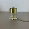 Postmodern Cubic Table Light in Brass and Acryl Glass, 1970 3