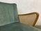Mid-Century Chairs in Petrol, 1950s, Set of 2, Image 8
