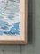 Rimessa per barche, dipinto a olio, anni '50, con cornice, Immagine 13