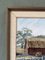 Boathouse, Oil Painting, 1950s, Framed 11