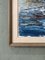 Boathouse, Oil Painting, 1950s, Framed 12