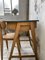 Desk and Childrens Chair with Compass Feet, 1960s, Set of 2 32