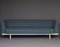 Mid-Century Dutch Steel and Wool Sofa, 1960s 1