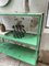 Green Metal Business Shelf, 1950s 14