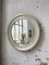 Specchio rotondo in metallo cromato, anni '50, Immagine 8