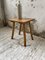 Handcrafted Oak Stool, 1960s 7