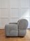 Chrome and Bouclé Lounge Chairs, Italy, 1970s, Set of 2, Image 7