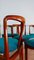 Juliane Chairs in Teak by Johannes Andersen for Uldum Mobelfabrik, Denmark, 1970s, Set of 6 3