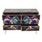 Chest of 6 Drawers in Multicolored Murano Glass 11