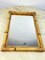 Vintage Italian Mirror with Double Frame in Bamboo Rod, 1970s, Image 2