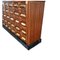 Large Antique Apothecary Cabinet in Mahogany, 1909, Image 9