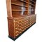 Large Antique Apothecary Cabinet in Mahogany, 1909 3