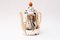 Vintage Ceramic Thermos Coffee Pot with Metal Cover, Germany, 1950s, Image 2