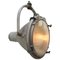 Vintage American Industrial Cast Aluminum & Frosted Glass Hanging Spotlight by Crouse-Hinds, Canada 3